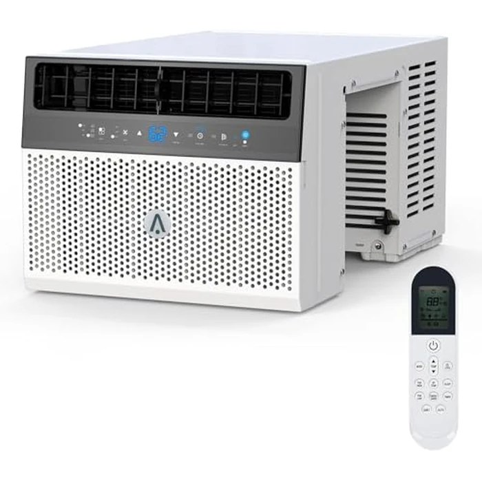 YardYonder 6,000 BTU Window Air Conditioner - U-Shaped, Ultra Quiet, WiFi Enabled, Energy Efficient with Remote Control, Cools up to 269 Sq.Ft, Sleep Mode for Bedroom, Room, Office by YardYonder - Image 1