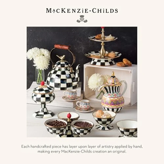MACKENZIE-CHILDS Cotton Dish Towel, Cute Decorative Kitchen Dish Towel for Cleaning and Home Decor, Vegetable Bouquet by MACKENZIE-CHILDS - Image 6