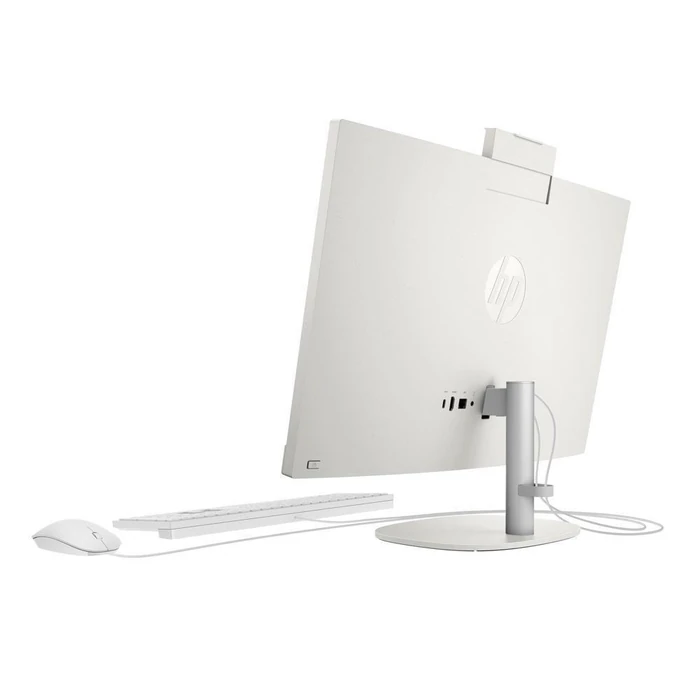 HP All-in-One 24-cr0036 Desktop PC 24" - AMD Ryzen 5 7520U 2.8GHz - 256GB - White - 8GB RAM - 23.8 Inch by HP - Image 4