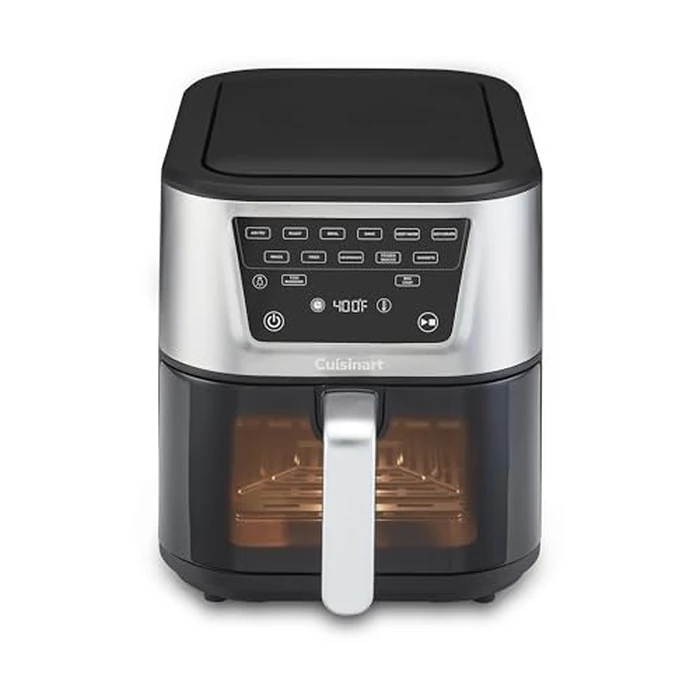 Cuisinart 8-Qt Basket Air Fryer, 7 Functions: Air Fry, Bake, Roast, Broil, Dehydrate, Max Crisp and Keep Warm, Up to 450 degreesF, Slim Design, Touchscreen Digital Display (AIR-212C) by Cuisinart - Image 1
