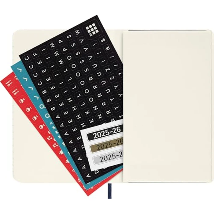 Moleskine Classic 18 Month 2025-2026 Weekly Planner, Soft Cover, Pocket (3.5" x 5.5"), Sapphire Blue, 208 pages by Moleskine - Image 3