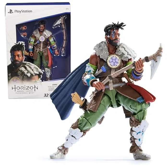 PlayStation, Horizon Forbidden West, 6” Varl Action Figure with 3 Accessories, The Shapes Collection, for PS5 Fans & Collectors Ages 17+ by PlayStation - Used - Acceptable condition - CA$9.22