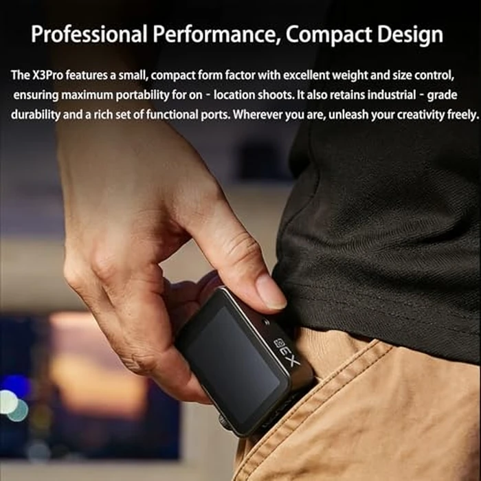 Godox X3 Pro C (X3-C-Upgrade) X3 Pro-C TTL Wireless Flash Trigger for Canon Camera with 2.4" Touchscreen Flash Transmitter, 2.4GHz Wireless X System, Bluetooth APP Control & Built-in Li-ion Battery by GODOX - Image 8