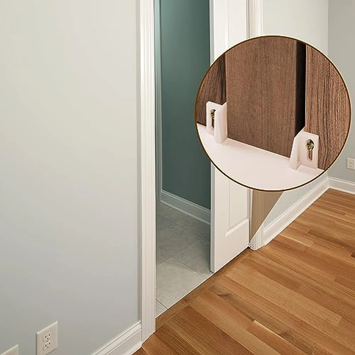 7/8" Pocket Door Ball Bearing Quad Hangers Fit 7/8" C.T.C. V Type Tracks, Upgraded N 7449 with Quick-Release, Min. 1" Thick Doors, 2 Pack by ACEPLANET - Image 5