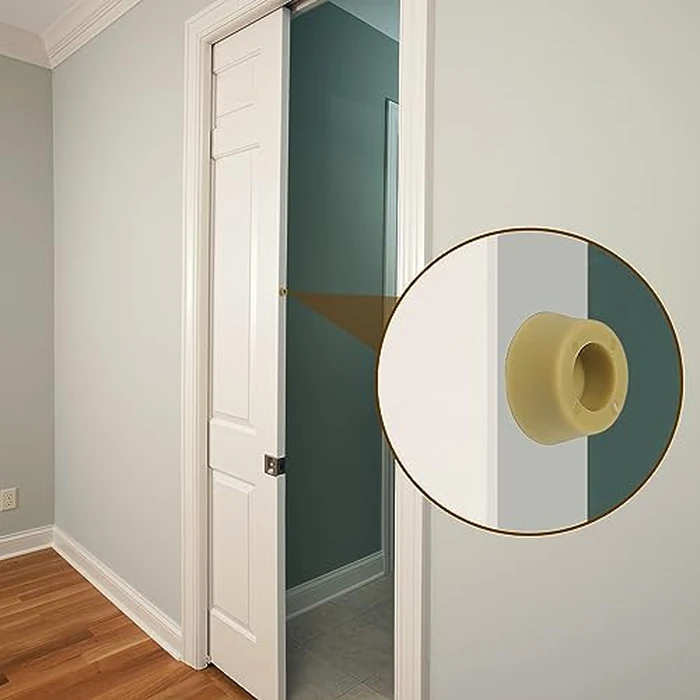 7/8" Pocket Door Ball Bearing Quad Hangers Fit 7/8" C.T.C. V Type Tracks, Upgraded N 7449 with Quick-Release, Min. 1" Thick Doors, 2 Pack by ACEPLANET - Image 6