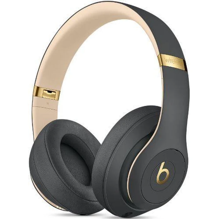 Beats by Dre Studio3 Wireless Over‑Ear Headphones (Skyline Collection) - Shadow Gray by Beats by Dre - Refurbished - Premium condition - US$137.98