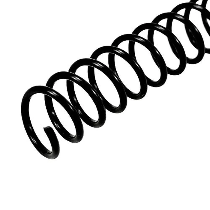 Rayson 1/2" Plastic Spiral Binding Coil, 95 Sheets Capacity, 4:1 Pitch 12.7mm Black Coil Binding Spines for Business and Educational Purposes, Pack of 100 by Rayson - Used - Like New condition