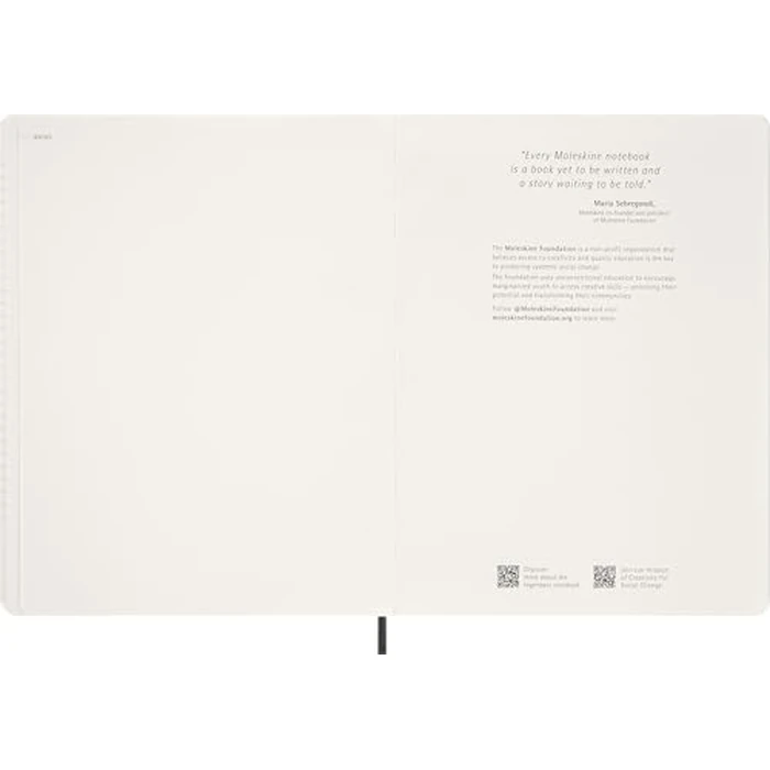 Moleskine 2026 15-Month Essential Planner, Soft Cover, Weekly Vertical, XXL (8.5" x 11"), Black, 144 pages by Moleskine - Image 7