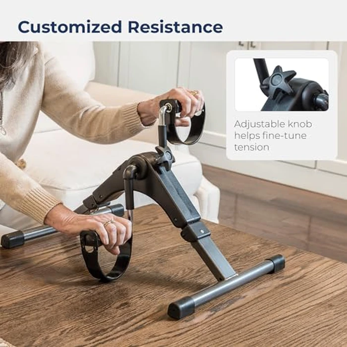 Drive Medical RTL10273 Deluxe Folding Pedal Exerciser with Electronic Display, Black by DRIVE DEVILBISS HEALTHCARE - Image 5