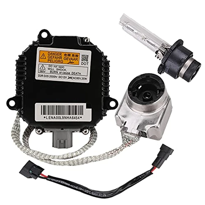 Xenon HID Headlight Ballast Control Unit with Cigarette Lighter and D2S Bulb - Compatible with Nissan Altima, 350Z, Maxima, Murano, Rogue, Infiniti G35, G37, FX35 - Replaces 28474 by Yikesai - Image 8