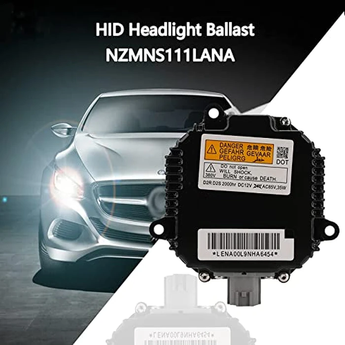 Xenon HID Headlight Ballast Control Unit with Cigarette Lighter and D2S Bulb - Compatible with Nissan Altima, 350Z, Maxima, Murano, Rogue, Infiniti G35, G37, FX35 - Replaces 28474 by Yikesai - Image 9