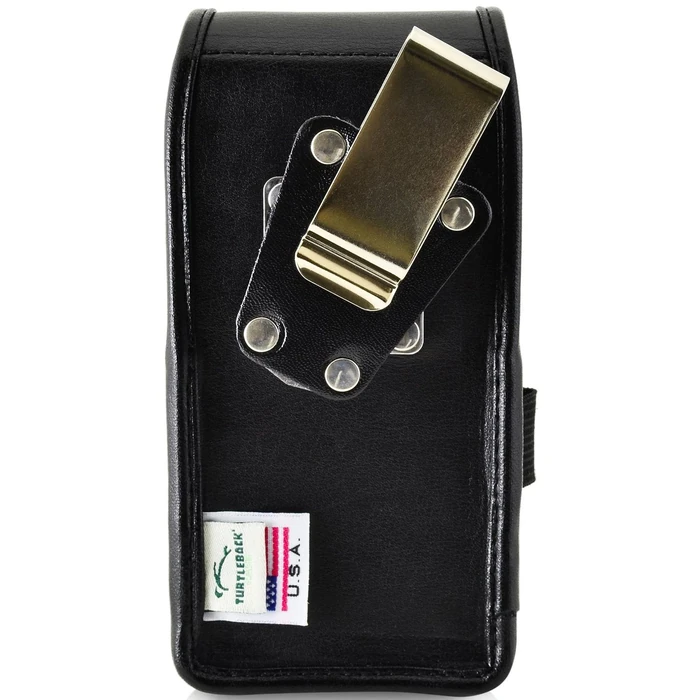 Turtleback Leather Phone Case with Metal Clip for Sonim XP5s - Black by Turtleback - Image 3