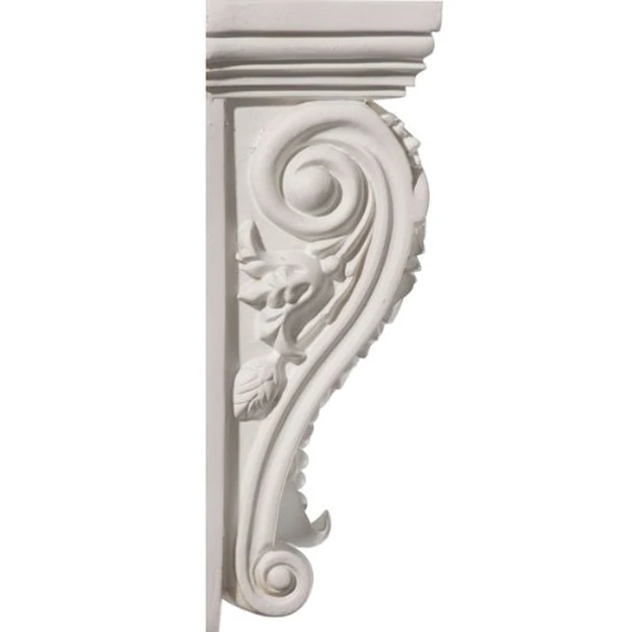 Ekena Millwork COR05X03X08ED 5 1/4" W X 3 1/4" D X 8 3/8" H Edinburgh Corbel by Ekena Millwork - Image 4