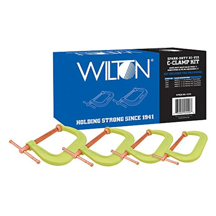 Wilton Spark-Duty 400CS Hi-Vis C-Clamp Kit (11114) by Wilton - Used - Like New condition - US$79.52