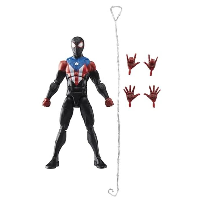 Marvel Legends Series Gamerverse Miles Morales Boricua Suit, Spider-Man 2 Video Game-Inspired Collectible 6 Inch Action Figure by Marvel - Image 1