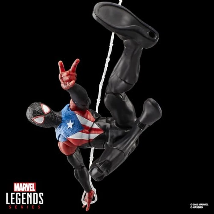Marvel Legends Series Gamerverse Miles Morales Boricua Suit, Spider-Man 2 Video Game-Inspired Collectible 6 Inch Action Figure by Marvel - Image 4