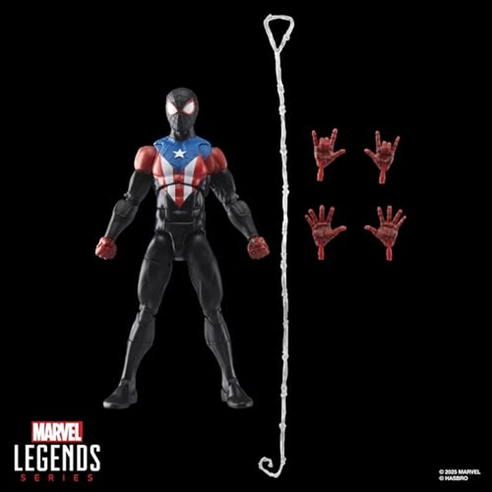 Marvel Legends Series Gamerverse Miles Morales Boricua Suit, Spider-Man 2 Video Game-Inspired Collectible 6 Inch Action Figure by Marvel - Image 9