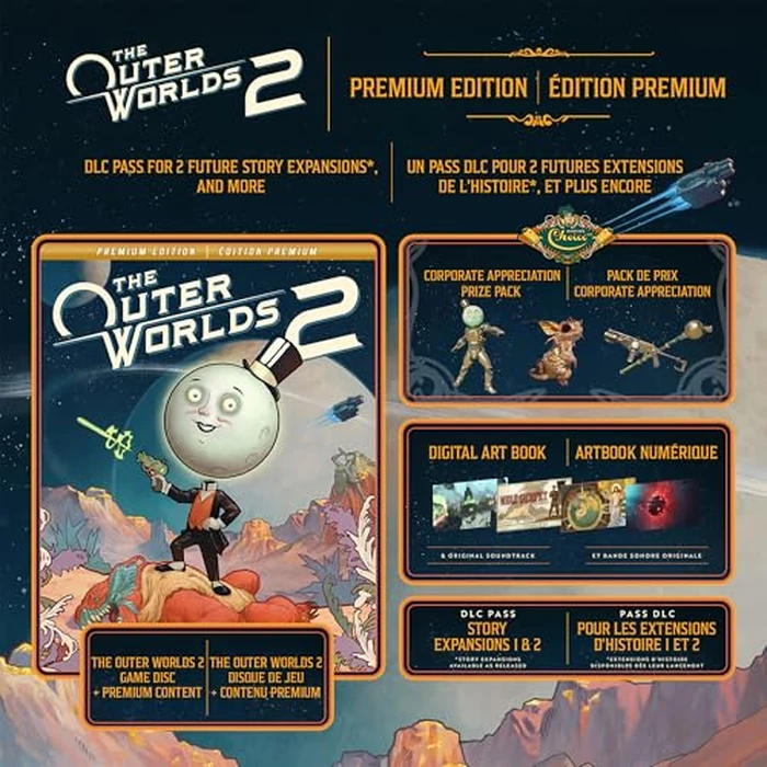The Outer Worlds 2 - Premium Edition - PlayStation(R) 5 [Disc + Code in Box] by Xbox - Used - Very Good condition