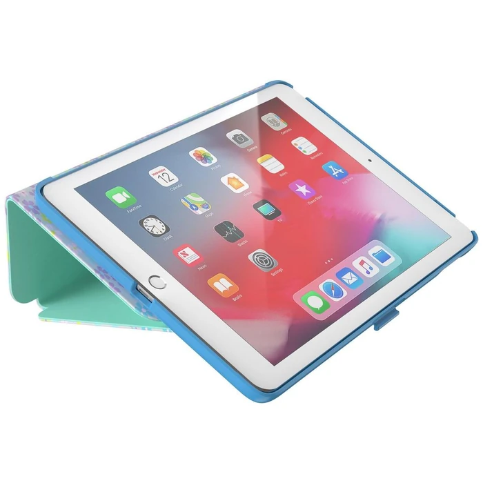 Speck StyleFolio Print iPad Case for iPad Air 2 (9.7-inch) - Flower Print Aster Purple & Blue by Speck - Image 4