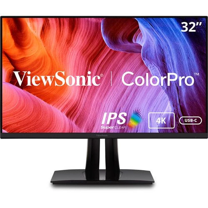 ViewSonic VP3256-4K Monitor 32" - Black - 32 Inch by ViewSonic - Image 1