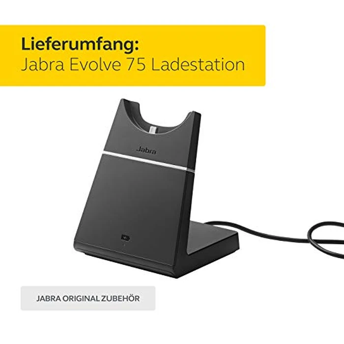 Jabra Evolve 75 Charging Stand Only - Provides Easy and Convenient Charging and Storage, Authentic Office Headset Accessory by Jabra - Image 6