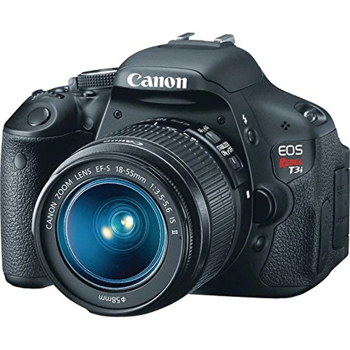 Canon EOS Rebel T3i 18.0MP Digital SLR Camera with EF-S 18-55mm f/3.5-5.6 IS II Zoom Lens, Black (5169B004) by Canon - Used - Very Good condition - CA$339.97