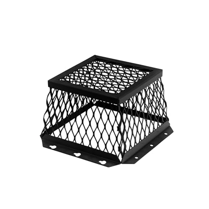 HY-C RVGDVGBL Stainless Steel Universal VentGuard, 100% 304 Stainless Steel Mesh, Easy Installation, 7" L x 7" W x 5" H, Black Powder Coat Finish by HY-GUARD - Used - Like New condition - US$26.30