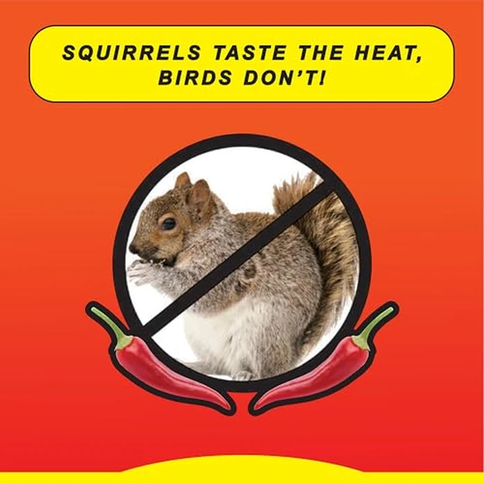 Wild Delight Advanced Formula Sizzle N' Heat Wild Bird Food, Spicy Bird Seed to Deter Squirrels, 14 lbs by Wild Delight - Image 4