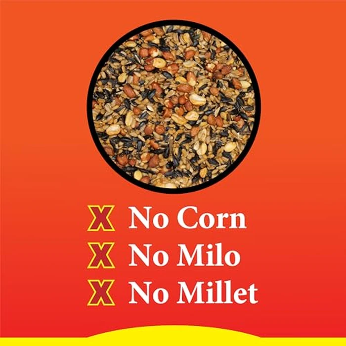 Wild Delight Advanced Formula Sizzle N' Heat Wild Bird Food, Spicy Bird Seed to Deter Squirrels, 14 lbs by Wild Delight - Image 5