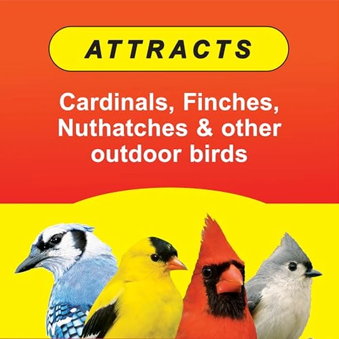 Wild Delight Advanced Formula Sizzle N' Heat Wild Bird Food, Spicy Bird Seed to Deter Squirrels, 14 lbs by Wild Delight - Image 6