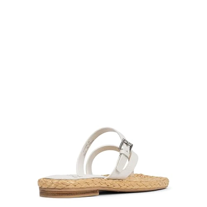 Donald Pliner Womens HEATHRO Metallic Lizard Print, Off White/Silver 9 by Donald J Pliner - Image 2