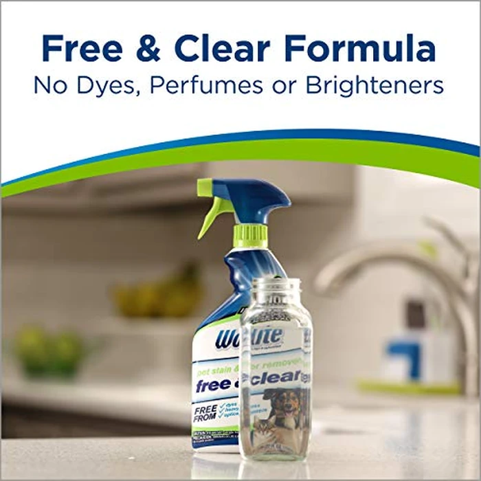 Bissell Woolite Free & Clear, Pet Stain & Odor Remover, 22oz (Pack of 2), 2719 by Bissell - Image 2