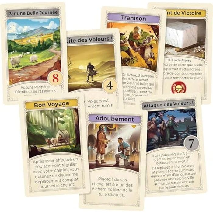 CATAN Exp: Traders & Barbarians - 6th Edition (English) - Board Games - Strategy/Expansion - Add New Scenarios and Variants - Ages 10+ - 2 to 4 Players - 90 to 120 Minute Playtime - Made by Asmodee by CATAN - Image 4