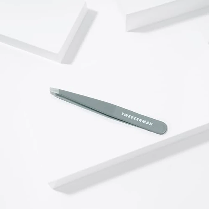 Tweezerman Exclusive Mist Blue Slant Tweezer - Hair Removal Tweezers, Stainless Steel by Tweezerman - Image 4
