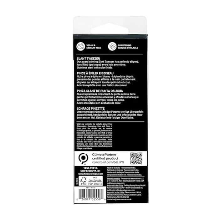 Tweezerman Exclusive Mist Blue Slant Tweezer - Hair Removal Tweezers, Stainless Steel by Tweezerman - Image 6