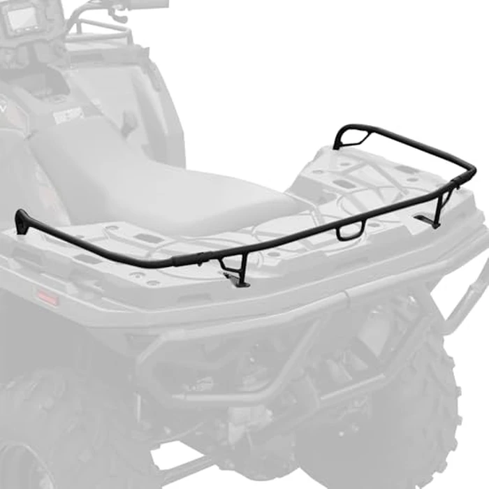 A & UTV PRO Rear Rack Extender for Polaris Sportsman 570 450 H.O. 2021 2022 2023 2024, Heavy Duty Steel ATV Back Luggage Rack Extender Accessories, Replace OEM #2884841, Black by A & UTV PRO - Used - Good condition