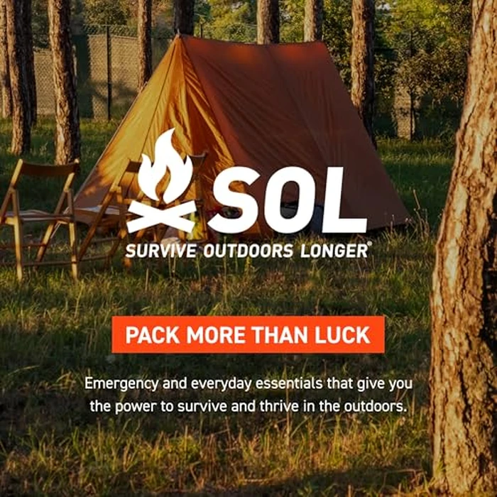 Survive Outdoors Longer Escape Bivvy with Hood - Orange, 1 Person, 3 Seasons, Large, Orange, Unisex Adults by survive outdoors longer - Image 7