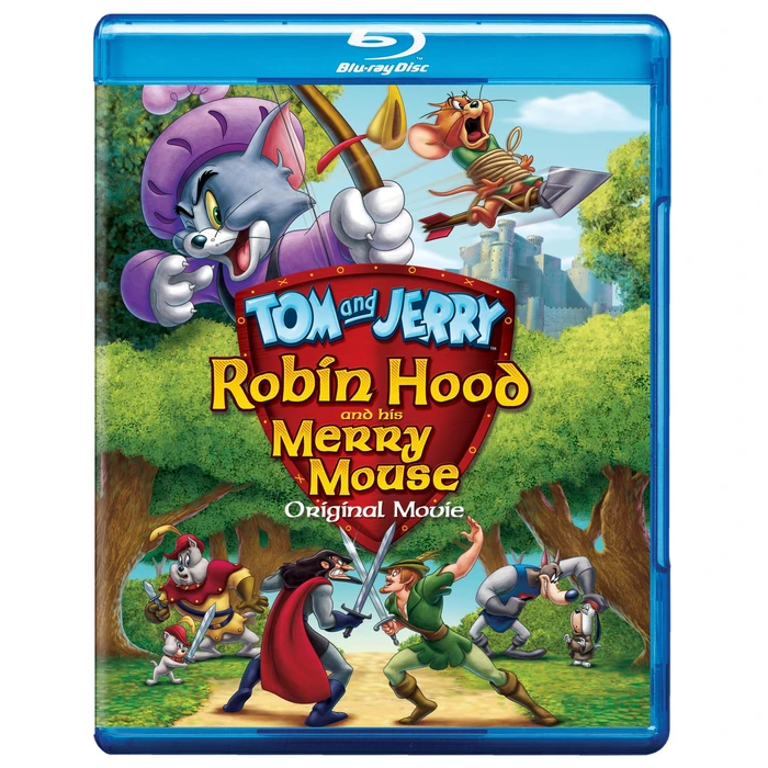 Tom and Jerry: Robin Hood and His Merry Mouse (Blu-ray + DVD) by WARNER BROS - Used - Good condition - US$6.00