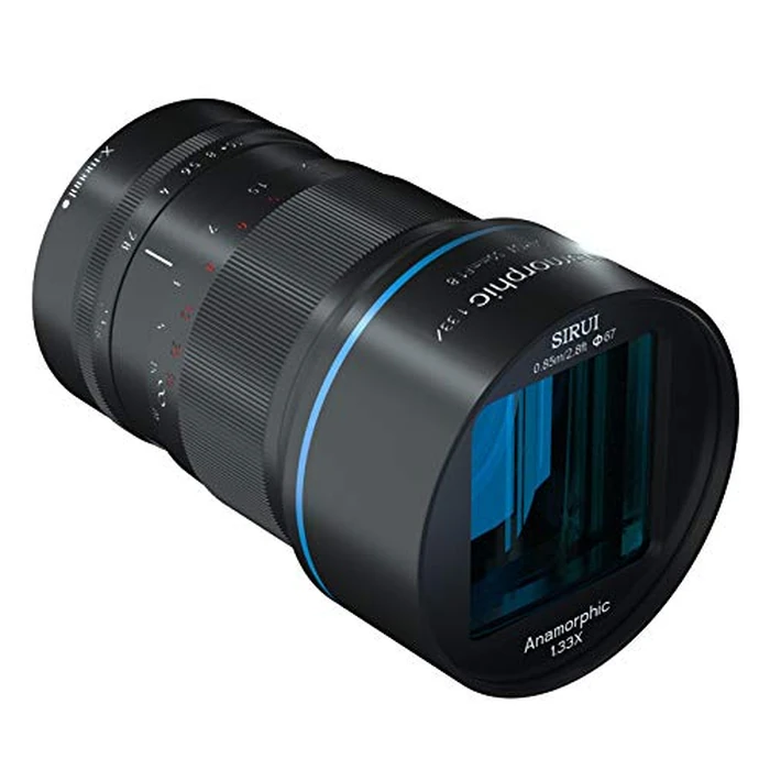 SIRUI 50mm F1.8 1.33X APS-C Anamorphic Lens for E Mount, Blue Flare by Sirui - Image 4
