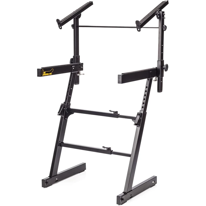Hercules KS410B Auto Lock Double Tier Z KB Stand Black by Hercules - Used - Very Good condition