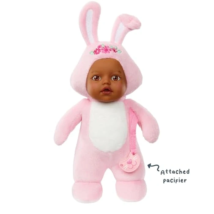 Baby Born Cozy Cuties Soft Baby Doll- Cat & Bunny 2-Pack, Plush Baby Doll for Newborn Babies Ages 0 & Up by Baby born - Image 4
