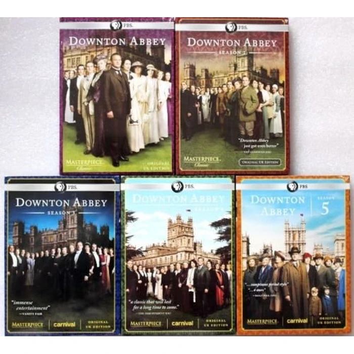 Masterpiece Classic: Downton Abbey - Seasons 1-5 Complete Collections (DVD, 15-Disc, 2015) by Elesong - Image 3