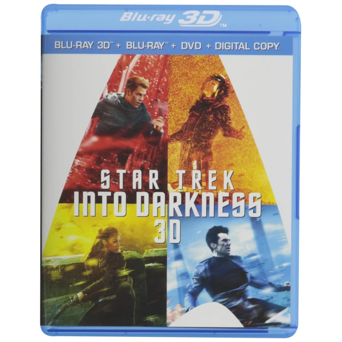 Star Trek Into Darkness 3D (Special Collector's Edition with Bonus Disc) [Blu-ray 3D + Blu-ray + DVD + Digital Copy] by Paramount - Used - Very Good condition