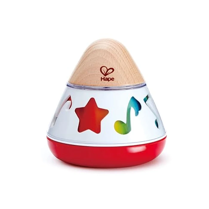 Hape E0332 Rotating Baby Music Box, Spin & Play The Music, Battery Not Needed, 40 x 40 Cm, Multicolor by Hape - Used - Like New condition - US$14.68