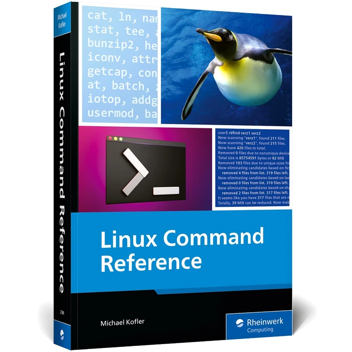 Linux Command Reference Guide: Essential Commands and Examples for Everyday Use (Rheinwerk Computing) by Rheinwerk Computing - Used - Like New condition - US$32.21