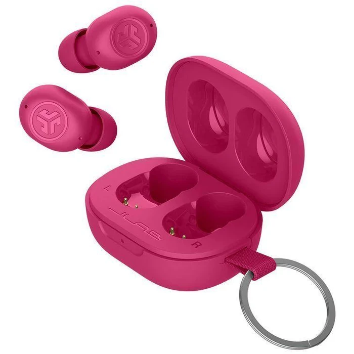 JLab JBuds Mini True Wireless Earbuds - Magenta Pink by JLab - Image 3