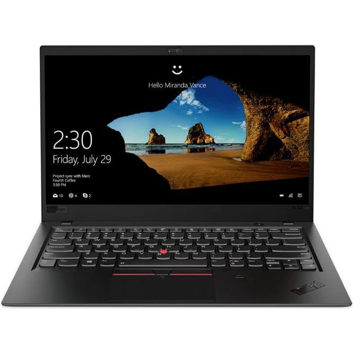 Lenovo ThinkPad X1 Carbon (Gen 6) Laptop 14" - Black - Intel Core i7-8650U 1.9GHz - 16GB RAM - 256GB by Lenovo - Refurbished - Excellent condition - CA$907.99