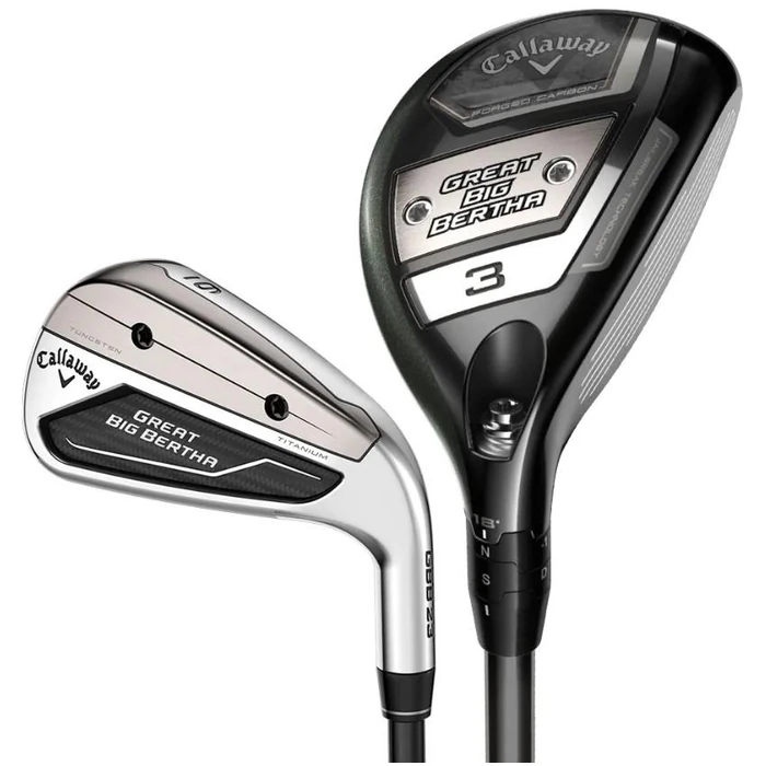 Callaway Great Big Bertha 23 Combo - Golf Club - 4 - Regular Flex - UST Mamiya Helium Nanocore IP 60 Shaft - Men by Callaway - Refurbished - Premium condition