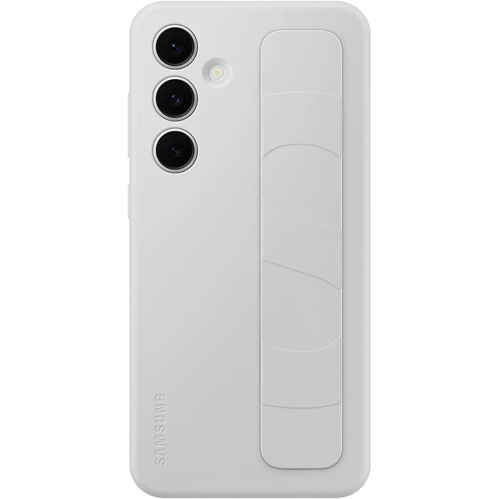 Samsung Standing Grip Phone Case for Samsung Galaxy S24 FE - Gray by Samsung - Image 1