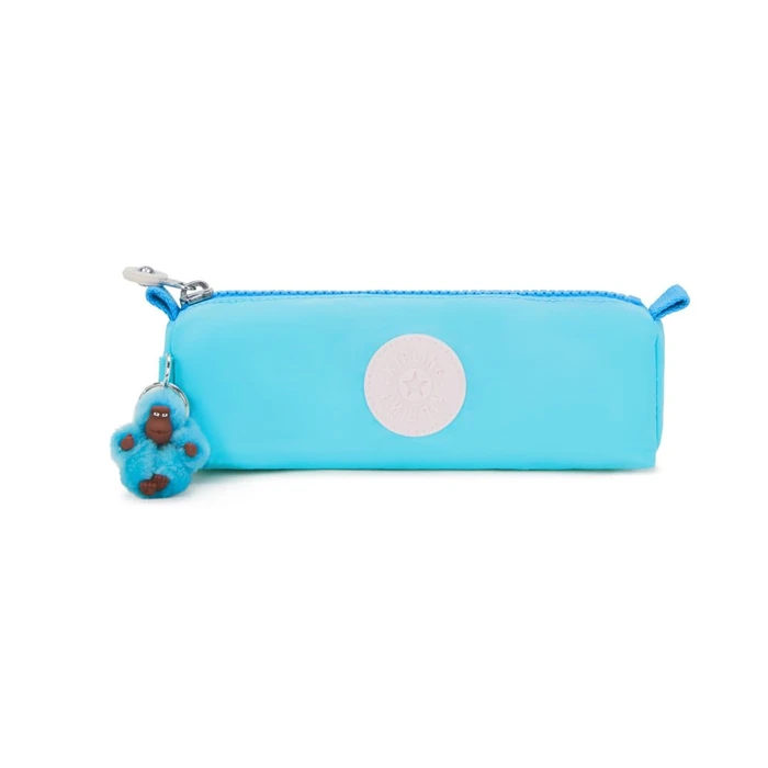 Kipling Women's Freedom Pencil Pouch, Small, Zipped, Water-Resistant, Pen Case, Poppy Aqua, 8.75''L x 2.5''H x 2.5''D, Kipling Women's Freedom Cosmetic Bag by KIPLING KIPLING - Used - Very Good condition - CA$20.30